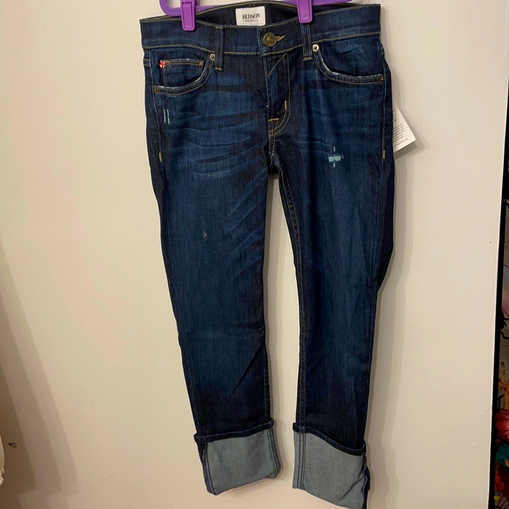 Hudson skinny Jeans w/ Cuff